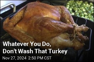 Whatever You Do, Don&#39;t Wash That Turkey