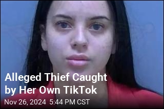 Alleged Thief Caught by Her Own TikTok