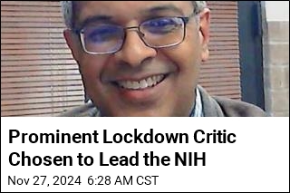 Prominent Lockdown Critic Picked to Lead the NIH