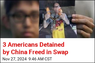 3 Americans Detained by China Freed in Swap