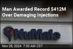 Man Awarded Record $412M Over Damaging Injections