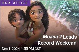 Moana 2 Leads Record Weekend