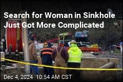 Search for Woman in Sinkhole Just Got More Complicated