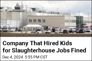 Company That Hired Kids for Slaughterhouse Jobs Fined