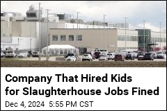 Company That Hired Kids for Slaughterhouse Jobs Fined