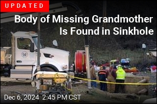 No Sign of Life in Sinkhole Where Grandma Likely Fell