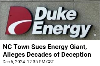 NC Town Sues Duke Energy Over Climate Change