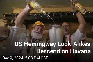 US Hemingway Look-Alikes Descend on Havana