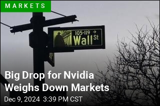 Big Drop for Nvidia Weighs Down Markets