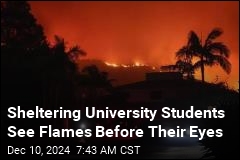 &#39;So Scary&#39;: Calif. Brushfire Lights Up University