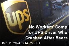 No Workers&#39; Comp for UPS Driver Who Crashed After Beers