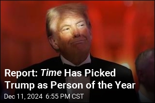 Report: Time Has Picked Trump as Person of the Year