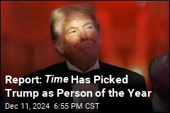 Report: Time Has Picked Trump as Person of the Year