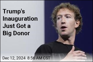 Zuckerberg Throws $1M at Trump&#39;s Inaugural