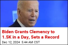 Biden Pardons 1.5K in a Day, Sets a Record