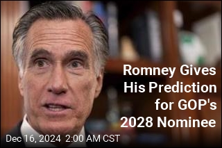 Romney Gives His Prediction for GOP&#39;s 2028 Nominee