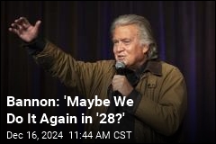 Steve Bannon Floats Idea of Trump 2028