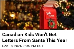 Canada Post Says Santa Won&#39;t Write Back This Year