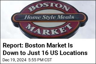 Report: Boston Market Is Down to Just 16 US Locations