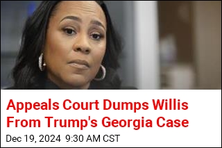 Appeals Court Dumps Willis From Trump&#39;s Georgia Case