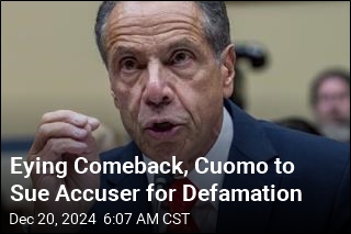 Eying Comeback, Cuomo to Sue Accuser for Defamation