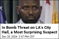 In Bomb Threat on LA&#39;s City Hall, a Most Surprising Suspect