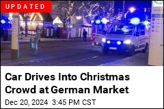 Car Driven Into People at Christmas Market in Germany