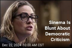 Sinema Is Blunt About Democratic Criticism