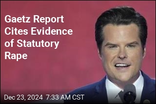 Gaetz Report Cites Evidence of Statutory Rape