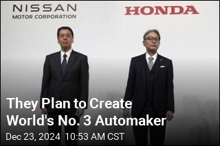 They Plan to Create World&#39;s No. 3 Automaker