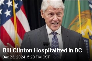 Bill Clinton Hospitalized With Fever