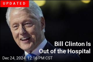 Bill Clinton Hospitalized With Fever