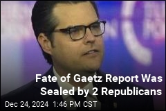 Gaetz Report Came Out Because 2 Republicans Flipped