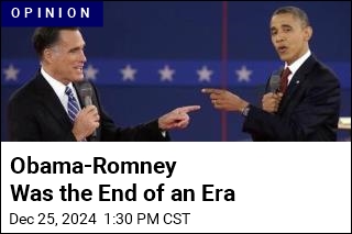 Obama-Romney Was the End of an Era