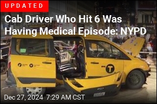 New York Taxi Driver Hits 6 Pedestrians