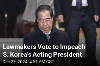 South Korea Impeaches Acting President