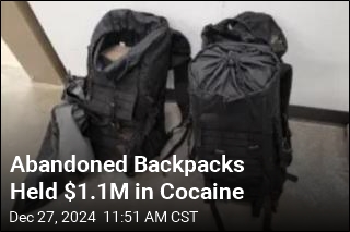 Backpacks Found in Forest Were Full of Cocaine