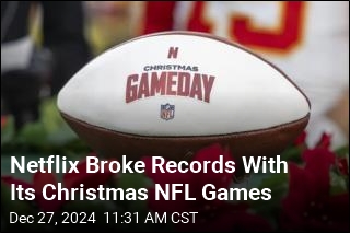 Netflix&#39;s Christmas NFL Games Broke Streaming Records