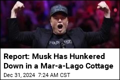 Report: Musk Has Largely Been Living at Mar-a-Lago