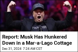 Report: Musk Has Largely Been Living at Mar-a-Lago