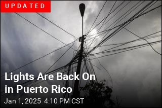 Puerto Rico&#39;s Power Grid Collapses on New Year&#39;s Eve