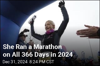 She Ran a Marathon on All 366 Days in 2024