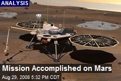 Mission Accomplished on Mars