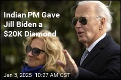 Indian PM Gave Jill Biden a $20K Diamond