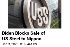 Biden Blocks Sale of US Steel to Japan&#39;s Nippon