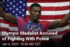 Olympic Medalist Accused of Fighting With Police