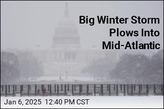 Big Winter Storm Plows Into Mid-Atlantic