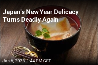 2 Choke to Death on Japan&#39;s Favorite New Year&#39;s Food