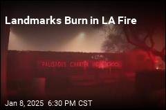 LA Fire Burns High School From Carrie