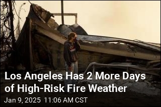 Los Angeles Has 2 More Days of High-Risk Fire Weather